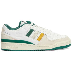 adidas �A�f�B�_�X �����Y �X�j�[�J�[ �yadidas Forum Advance END. Varsity�z �T�C�Y US_7.5(25.5cm) White/Off White/Green