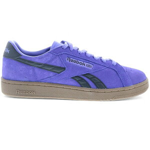 Reebok ���[�{�b�N �����Y �X�j�[�J�[ �yReebok Club C Grounds UK Royal Purple Digital Lime Gum�z �T�C�Y US_6(24.0cm) Royal Purple/Digital Lime/Gum