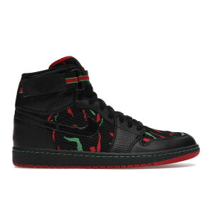 Jordan �W���[�_�� �����Y �X�j�[�J�[ �yJordan 1 Retro High Strap A Tribe Called Quest�z �T�C�Y US_11(29.0cm) Black/Varisty Red-Classic Green
