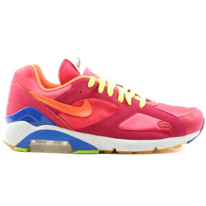 Nike �i�C�L �����Y �X�j�[�J�[ �yNike Air Max 180 Powerwall Coral�z �T�C�Y US_8(26.0cm) Coral/Bright Mandarin-Cardinal Red