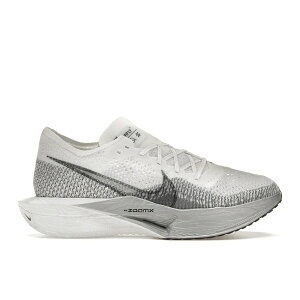 Nike �i�C�L �����Y �X�j�[�J�[ �yNike ZoomX Vaporfly 3 White Particle Grey�z �T�C�Y US_10.5(28.5cm) White/Particle Grey/Metallic Silver/Dark Smoke Grey