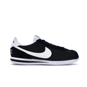 Nike �i�C�L �����Y �X�j�[�J�[ �yNike Cortez Basic Nylon Compton�z �T�C�Y US_8.5(26.5cm) Black/White-Metallic Gold