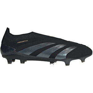 adidas �A�f�B�_�X �����Y �X�j�[�J�[ �yadidas Predator Elite Laceless FG Core Black Carbon Gold Metallic�z �T�C�Y US_12(30.0cm) Core Black/Carbon/Gold Metallic