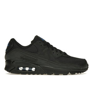 Nike �i�C�L �����Y �X�j�[�J�[ �yNike Air Max 90 Black Blue Reflective�z �T�C�Y US_12(30.0cm) Black/Dark Marina Blue