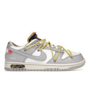 Nike �i�C�L �����Y �X�j�[�J�[ �yNike Dunk Low Off-White Lot 27�z �T�C�Y US_6.5(24.5cm) Sail/Neutral Grey