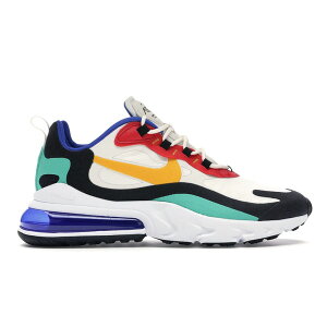 Nike �i�C�L �����Y �X�j�[�J�[ �yNike Air Max 270 React Bauhaus�z �T�C�Y US_9.5(27.5cm) Phantom/University Gold-University Red-Black-Kinetic Green-Hyper Royal