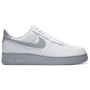 Nike �i�C�L �����Y �X�j�[�J�[ �yNike Air Force 1 07 White Grey Sole�z �T�C�Y US_M_15 White/White/Wolf Grey