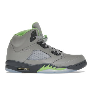 Jordan �W���[�_�� �����Y �X�j�[�J�[ �yJordan 5 Retro Green Bean (2022)�z �T�C�Y US_10(28.0cm) Silver/Green Bean-Flint Grey