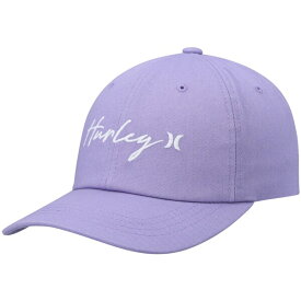 ハーレー レディース 帽子 アクセサリー Hurley Women's Montana Ponytail Adjustable Hat Purple