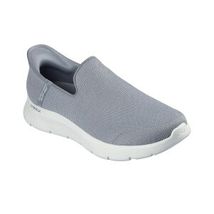 XPb`[Y Y Xj[J[ V[Y Men's Slip-ins: Go Walk Flex - Louis Memory Foam Slip-On Casual Athletic Sneakers from Finish Line Gray