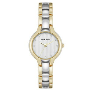 ANC fB[X rv ANZT[ Women's Quartz Two-Tone Metal Alloy and Crystal Accented Dial Watch, 28mm Silver-Tone, Gold-Tone