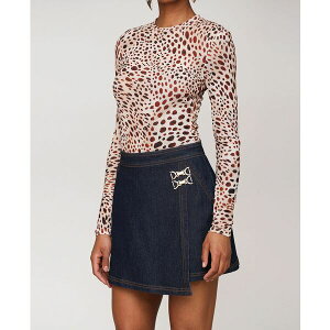 �A�x�b�N���t�B�� ���f�B�[�X �J�W���A���p���c �{�g���X Women's Mini Envelope Denim Skort Dark Rinse Wash