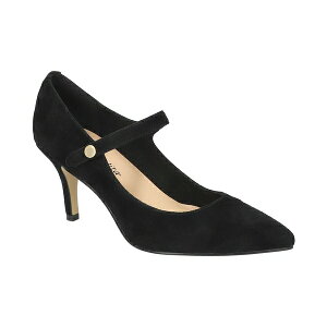 xB[^ fB[X q[ V[Y Women's Lainey Slip On Pumps Black Kid Suede Leather