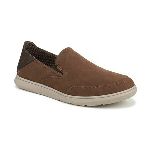 hN^[EV[ Y Xb|E[t@[ V[Y Men's Easy Slip On Loafers Dark tan