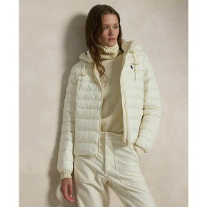 t[ fB[X WPbgu] AE^[ Women's Water-Resistant Packable Hooded Jacket Estate Cream