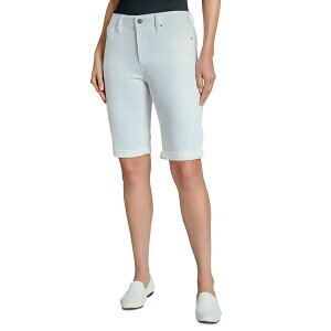 ジョーンズニューヨーク レディース カジュアルパンツ ボトムス Petite Lexington Bermuda Jean Shorts Soft White