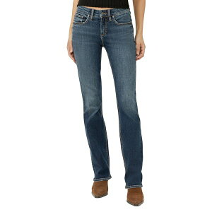 �V���o�[�W�[���Y ���f�B�[�X �f�j���p���c �{�g���X Women's Suki Mid Rise Curvy Fit Slim Bootcut Jeans Georgia