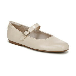 hN^[EV[ fB[X T_ V[Y Women's Wexley Mary Jane Ballet Flats Ivory Beige Faux Leather