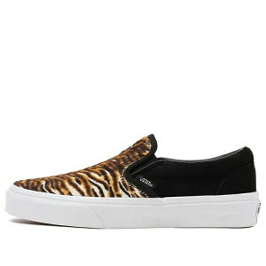Vans �o���Y �����Y �X�j�[�J�[ �yVans Soft Suede Classic Slip-On 'Black Yellow' VN0A5JMHB0I�z �T�C�Y US_5.5(23.5cm)