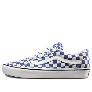 Vans �o���Y �����Y �X�j�[�J�[ �yVans Old Skool ComfyCush 'Checker - Lapis Blue' VN0A3WMAVNA�z �T�C�Y US_6.5(24.5cm)