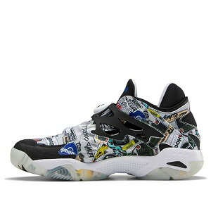 Reebok ���[�{�b�N �����Y �X�j�[�J�[ �yReebok Pump Court 'Sticker City - White Black' FW7826�z �T�C�Y US_9(27.0cm)