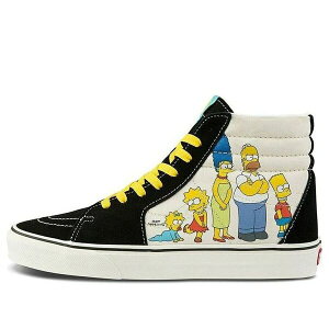 Vans �o���Y �����Y �X�j�[�J�[ �yVans The Simpsons x SK8-HI 'Simpsons Family 1987-2020' VN0A4BV617E�z �T�C�Y US_M_13