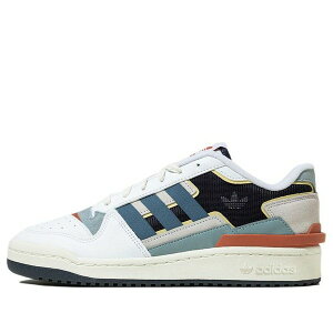 adidas �A�f�B�_�X �����Y �X�j�[�J�[ �t�H�[���� �yadidas originals Forum Exhibit Low 2 'White Blue Red' FZ5596�z �T�C�Y US_7.5(25.5cm)