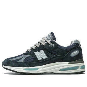 New Balance �j���[�o�����X �����Y �X�j�[�J�[ �yNew Balance 991v2 Made in England 'Dark Navy' U991NV2�z �T�C�Y US_7(25.0cm)
