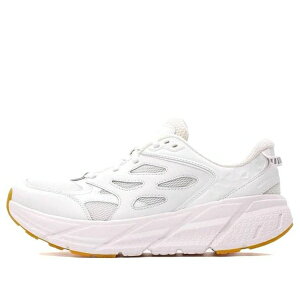 HOKA ONE ONE �z�J�I�l�I�l �����Y �X�j�[�J�[ �yHOKA ONE ONE Clifton L 'White Gum' 1160050-WWH�z �T�C�Y US_9(27.0cm)