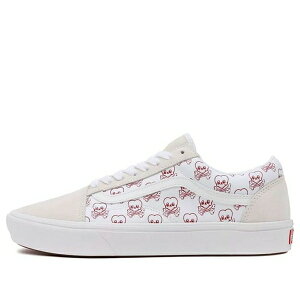 Vans �o���Y �����Y �X�j�[�J�[ �yVans Coldhearted Comfycush Old Skool 'White Red' VN0A5DYCB1D�z �T�C�Y US_8(26.0cm)