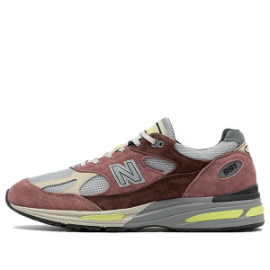 New Balance �j���[�o�����X �����Y �X�j�[�J�[ �yNew Balance 991v2 Made in UK 'Rosewood' U991MG2�z �T�C�Y US_5.5(23.5cm)