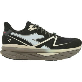 x メンズ ランニング スポーツ Diadora Atomo V7000 Running Shoes Black/White/Smoke Grey