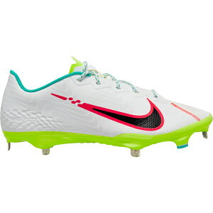 iCL Y 싅 X|[c Nike Men's Vapor Ultrafly Elite 4 Metal Baseball Cleats White/Black/Aurora Green