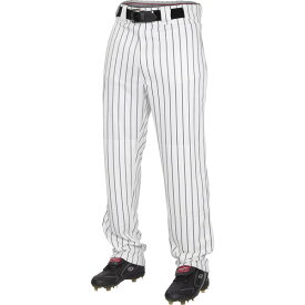 ローリングス メンズ ランニング スポーツ Rawlings Men's Plated Insert Pinstripe Baseball Pants White/Black