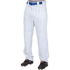 ローリングス メンズ ランニング スポーツ Rawlings Men's Plated Insert Pinstripe Baseball Pants White/Royal