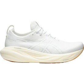 アシックス メンズ ランニング スポーツ ASICS Men's Gel-Nimbus 25 Running Shoes White