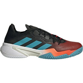 アディダス メンズ テニス スポーツ adidas Men's Barricade Tennis Shoes Dark Red/Blue