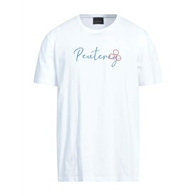 【送料無料】 ピューテリー メンズ Tシャツ トップス T-shirts White