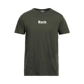 【送料無料】 バーク メンズ Tシャツ トップス T-shirts Military green