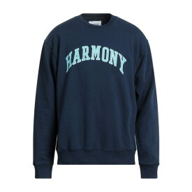 【送料無料】 ハーモニー パリ メンズ パーカー・スウェットシャツ アウター Sweatshirts Midnight blue