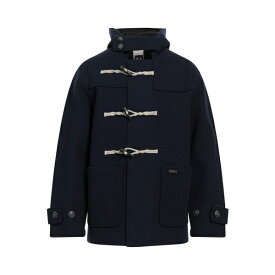【送料無料】 バーク メンズ ジャケット＆ブルゾン アウター Coats Navy blue