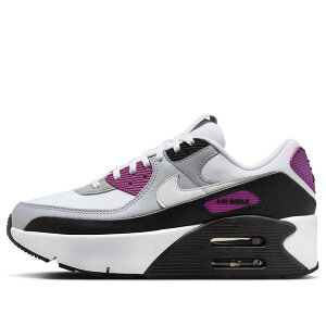 Nike �i�C�L ���f�B�[�X �X�j�[�J�[ �y(WMNS) Nike Air Max 90 LV8 'White Black Bold Berry Grey' FD4328-109�z �T�C�Y US_9(26.0cm)