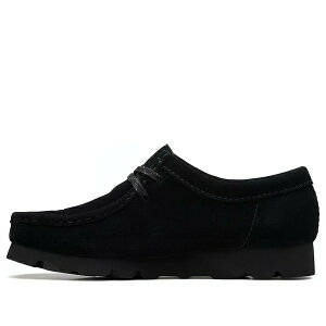 Clarks �N���[�N�X ���f�B�[�X �X�j�[�J�[ �y(WMNS) Clarks Wallabee Gore-Tex 'Black Suede' 26169024�z �T�C�Y US_8(25.0cm)