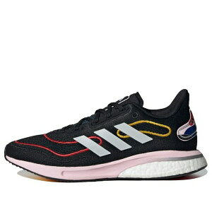 adidas �A�f�B�_�X ���f�B�[�X �X�j�[�J�[ �y(WMNS) adidas Supernova 'Black Vivid Red' FZ0831�z �T�C�Y US_5.5(22.5cm)
