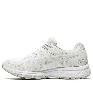 ASICS �A�V�b�N�X ���f�B�[�X �X�j�[�J�[ �y(WMNS) ASICS Jog 100 Trl 'White' 1022A362-100�z �T�C�Y US_6.5(23.5cm)