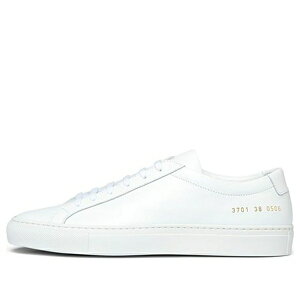 Common Projects �R�����E�v���W�F�N�c ���f�B�[�X �X�j�[�J�[ �y(WMNS) Common Projects Achilles Low 'White' 3701-0506�z �T�C�Y US_8(25.0cm)