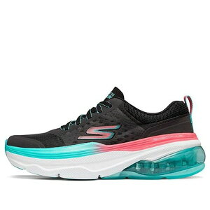 Skechers �X�P�b�`���[�Y ���f�B�[�X �X�j�[�J�[ �y(WMNS) Skechers Max Cushioning Air 'Black Green' 128062-BKTQ�z �T�C�Y US_8(25.0cm)