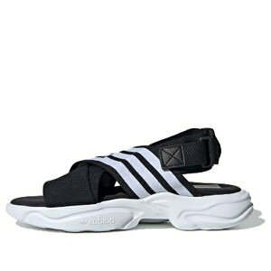 adidas �A�f�B�_�X ���f�B�[�X �X�j�[�J�[ �y(WMNS) adidas Magmur 'Black White' EF5863�z �T�C�Y US_W_10