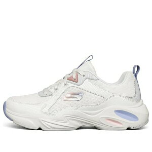Skechers �X�P�b�`���[�Y ���f�B�[�X �X�j�[�J�[ �y(WMNS) Skechers Stamina Airy Low Top Running Shoes White/Purple 149622-WPLB�z �T�C�Y US_8(25.0cm)