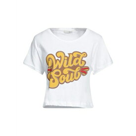 【送料無料】 レリッシュ レディース Tシャツ トップス T-shirts White